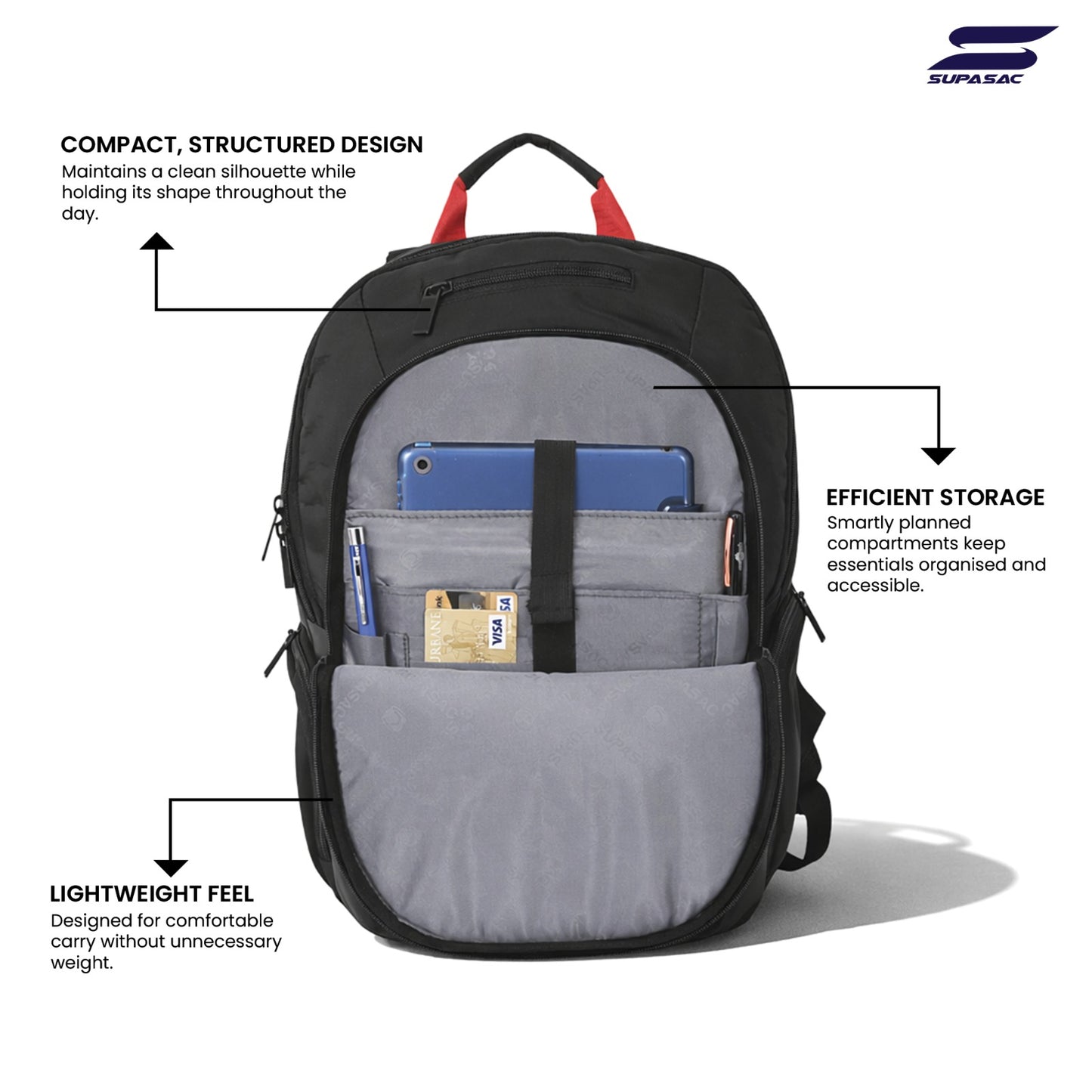 Supasac EDGE 2 Professional Laptop Backpack