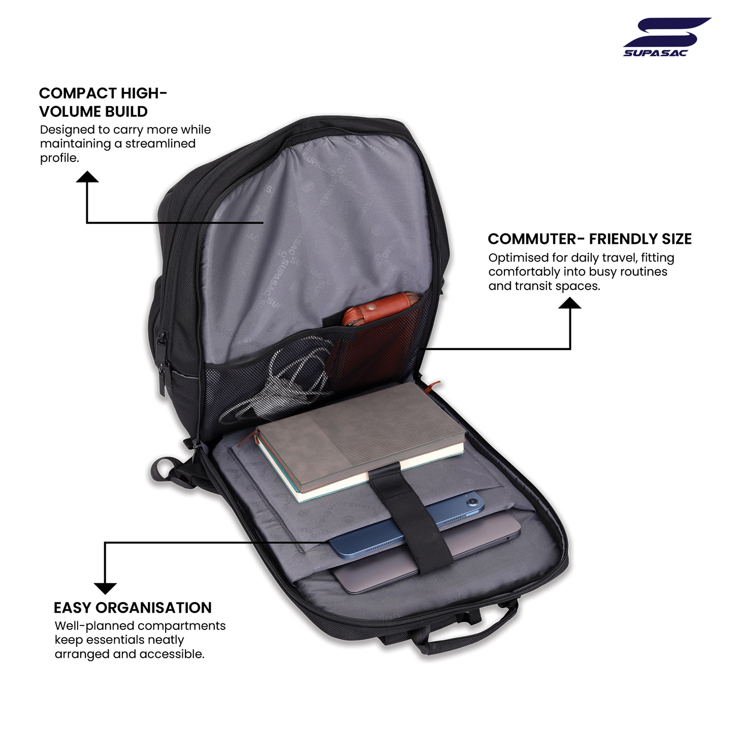 Supasac SHIFT Professional Laptop Backpack