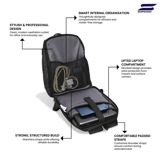 Supasac NOVA Professional Laptop Backpack