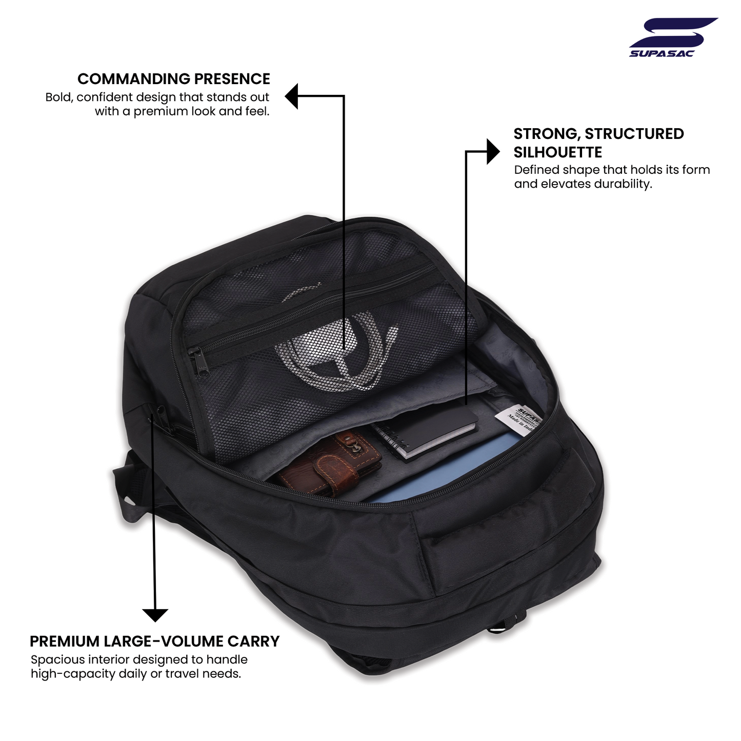 Supasac EMPEROR Professional Laptop Backpack