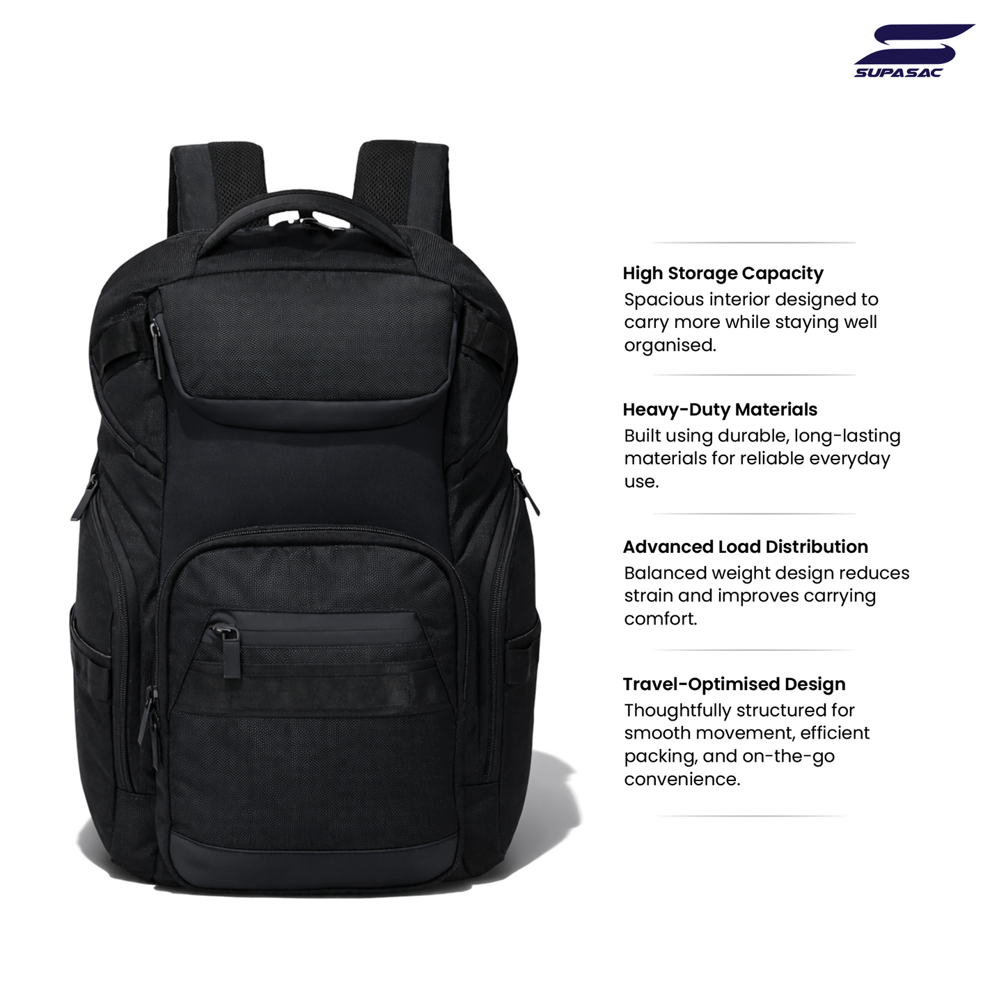 Supasac SUMMIT PRO Professional Laptop Backpack